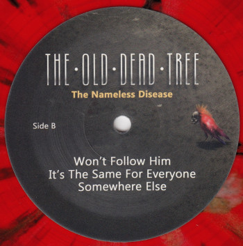 The Old Dead Tree The Nameless Disease, Season Of Mist europe, LP red gold/sliver/black splatter